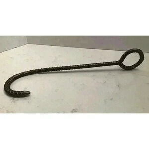 Scandanavian Style Barn Hook Tool Rustic Cabin Decor Man Cave Rebar READ